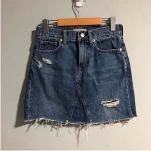 Everlane The Reconstructed Denim Skirt size 25